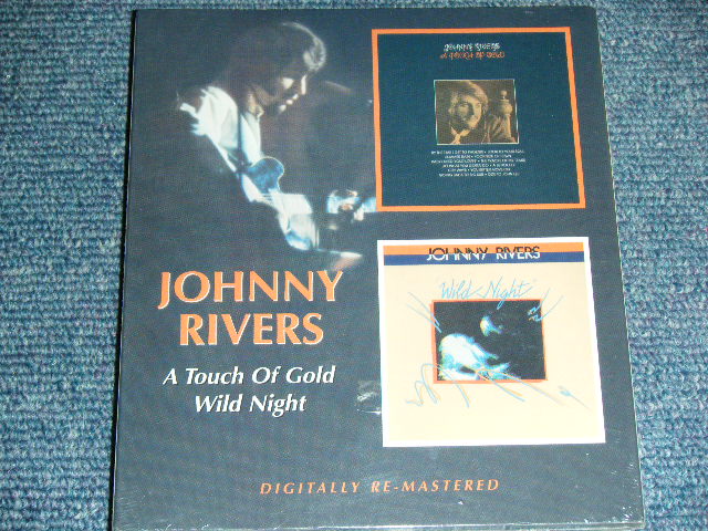 画像1: JOHNNY RIVERS - A TOUCH OF GOLD + WILD NIGHT   ( 2 in 1 )  / 2008 UK ORIGINAL Brand New  SEALED  CD