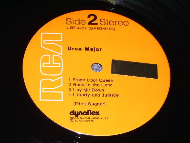 画像: URSA MAJOR( With AL KOOPER )- URSA MAJOR / 1972 US ORIGINAL  LP 