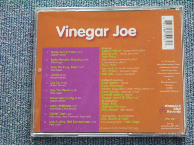 画像: VINEGAR JOE  - VINEGAR JOE  / 2008  US SEALED NEW CD