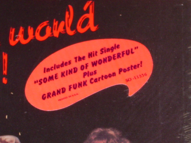 画像: GFR / GRAND FUNK RAILROAD - ALL THE GIRLS IN THE WORLD BEWARE!!! Complete POSTER+INNER-SLEEVE+TITLE STICKER  / 1974 US ORIGINAL LP 