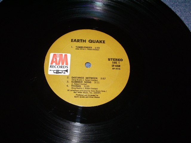 画像: EARTH QUAKE - EARTH QUAKE / 1971 US Original LP