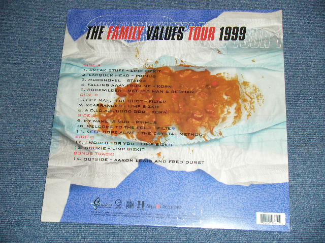 画像: V.A. OMNIBUS - THE FAMILY VALUES TOUR 1999 / 2000  US ORIGINAL BRAND NEW Sealed LP 
