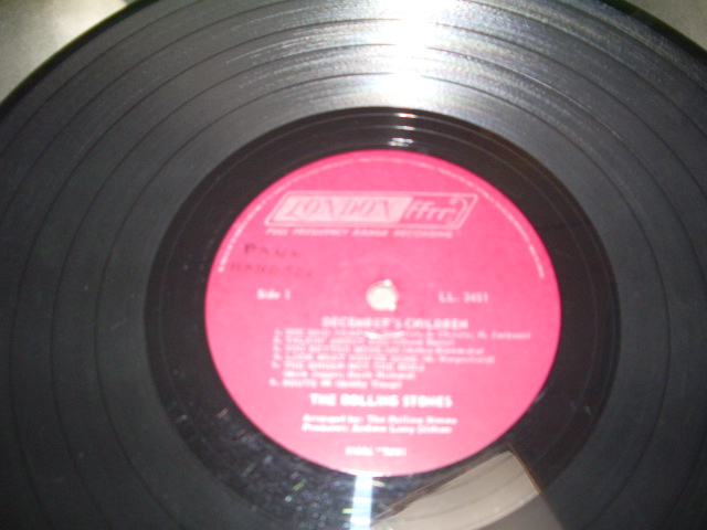 画像: ROLLING STONES - DECEMBER'S CHILDREN   /  CANADA  ORIGINAL MAROON&LONDON ffrrLABEL LP 