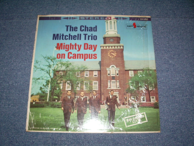画像1: THE CHAD MITCHELL TRIO (JIM MCGUINN of THE BYRDS ) - MIGHTY DAYS ON CAMPUS / 1962 US ORIGINAL STEREO LP 