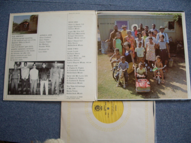 画像:  AFRICA  - MUSIC FROM "LIL BROWN" /   US ORIGINAL LP 
