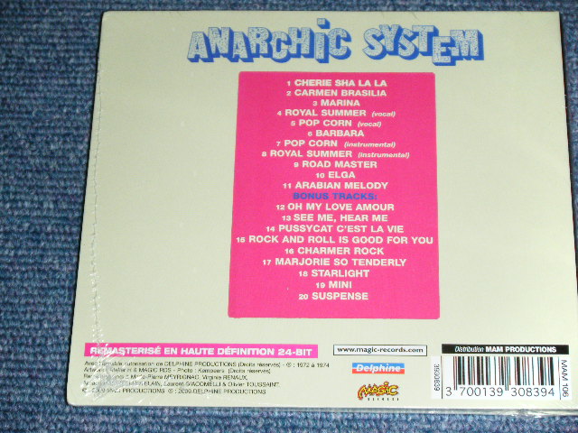 画像: ANARCHIC SYSTEM - CHERIE SHA LA LA / 2009 FRANCE ORIGINAL Brand New  Sealed CD