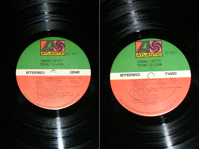 画像: DONNIEFRITTS - PRONE TO LEAN / 1974 US ORIGINAL LP 