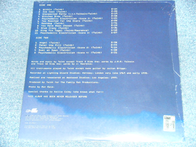 画像: TWINK - THE LOST PERIMENTAL RECORDINGS 1970  / 1999 ITALY ORIGINAL 180g Brand New Sealed 2LP