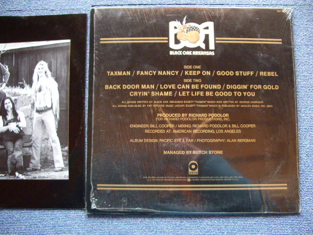画像: BLACK OAK ARKANSAS - AIN'T LIFE GRAND / 1975 US ORIGINAL LP With SHRINK WRAP 