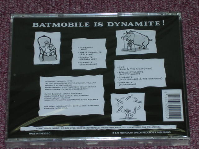 画像: BATMOBILE - BATMOBILE IS DYNAMITE / 1990 EU Original Brand New SEALED CD 