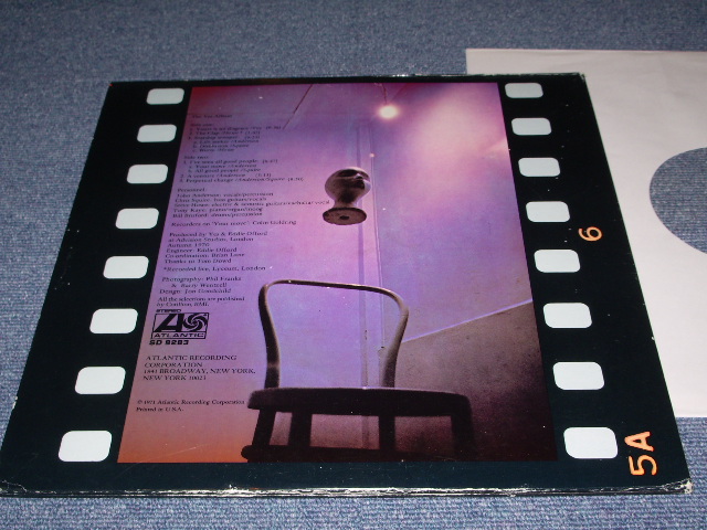 画像: YES - THE YES ALBUM  / 1971  US ORIGINAL LP 