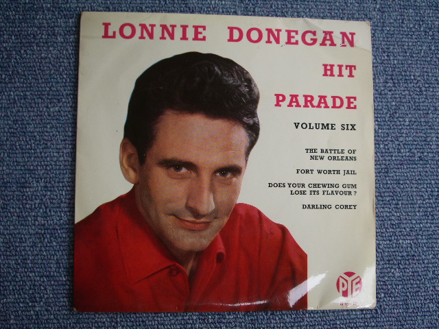 画像1: LONNIE DONEGAN - HIT PARADE /　1959  UK ORIGINAL 7"EP + PICTURE SLEEVE 