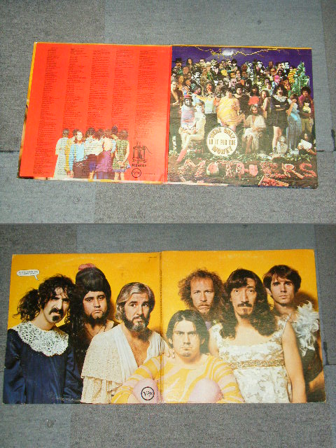 画像: FRANK ZAPPA/MOTHERS OF INVENTION  - WE'RE ONLY INIT FOR THE MONEY ( "V6 5045 MGS1250-REV-F"On trail off vinyl ) / 1968  US ORIGINAL LP 