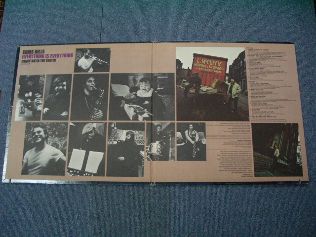 画像: CHRIS HILLS - EVERYTGHING IS EVERYTHING  / 1971 US ORIGINAL White Label Promo LP 