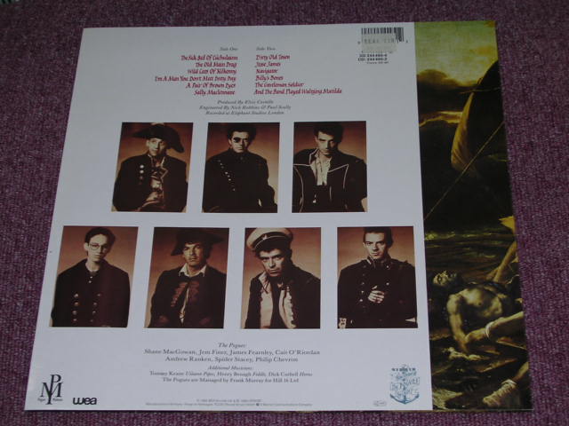 画像: THE POGUES - RUM SODOMY AND THE LASH / GERMAN ORIGINAL LP 