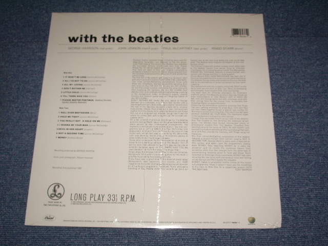 画像:  BEATLES  - WITH THE BEATLES /  1980s US REISSUE SEALED  LP