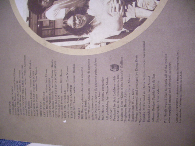 画像: SARAH - SARAH IS NO LADY / 1972 US ORIGINAL WHITE LABEL PROMO LP 