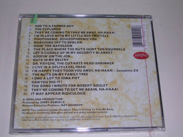 画像: NAPOLEON XIV(ナポレオン十四世) - THE SECOND COMING / 1996 US AMERICA "BRAND NEW SEALED" CD 