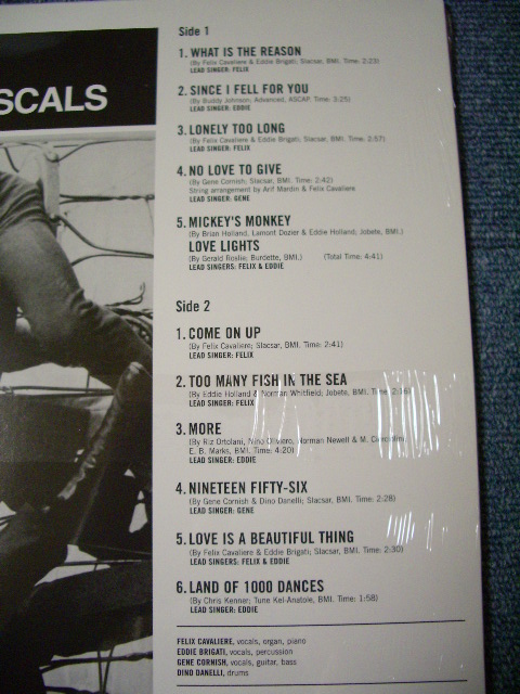 画像: YOUNG RASCALS - COLLECTION (SEALED) / 2002 US AMERICA 180g REISSUE "BRAND NEW SEALED" LP 