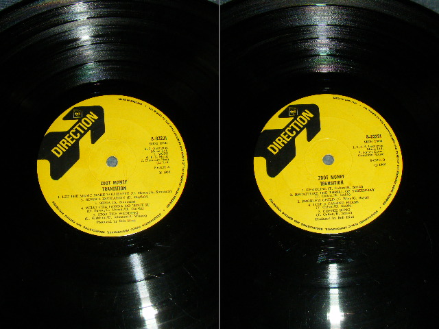 画像: ZOOT MONEY  -  TRANSITION ( Ex++/Ex+++ )   / 1968  UK ORIGINAL LP  