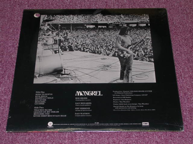 画像: BOB SEGER SYSTEM -  MONGREL / US 2nd press Sealed LP  