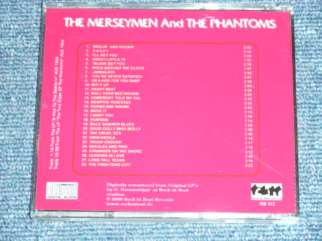 画像: THE MERSEYMEN & THE PHANTOMS - TWO GREAT MERSEYBEAT LP'S ON 1 CD / GERMAN Brand New CD-R 