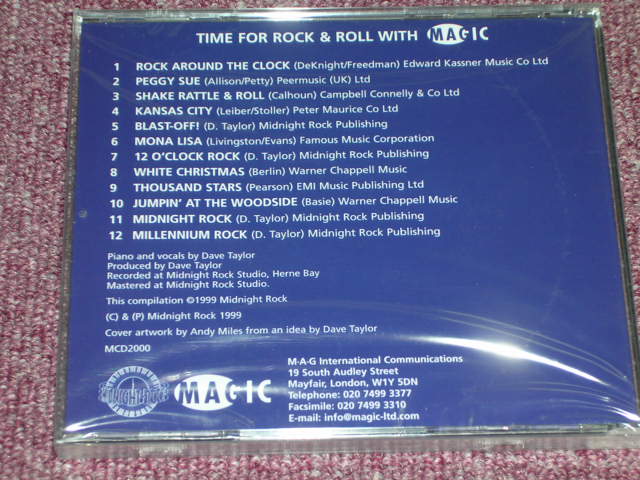 画像: DAVE TAYLOR - TIME FOR ROCK&ROLL WITH / 1999 UK ORIGINAL Brand New SEALED CD 