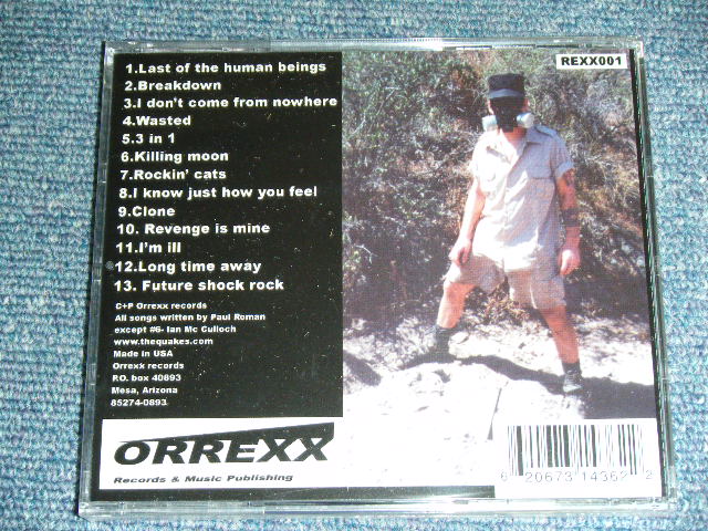 画像: THE QUAKES - LAST OF THE HUMAN BEINGS / 2002 US ORIGINAL Brand New SEALED CD 