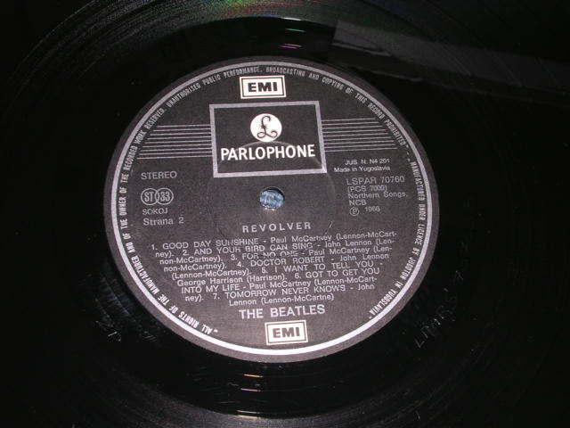 画像: BEATLES - REVOLVER   / 1970s? YUGOSLAVIA  ORIGINAL? STEREO? LP beautiful Record 