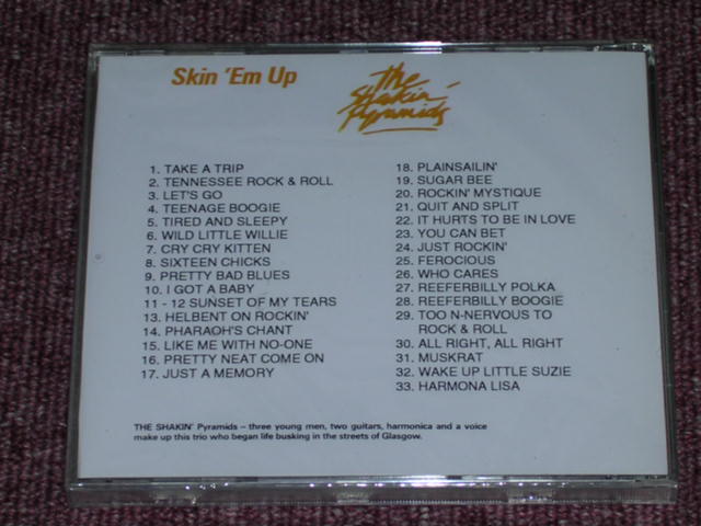 画像: SHAKIN' PYRAMIDS, THE - THE COLLECTION : SKIN 'EM UP / DEAD STOCK SEALED CD  