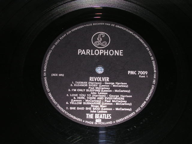 画像: BEATLES - REVOLVER   / 1966 HOLLAND ORIGINAL 2nd Press MONO LP beautiful Record 