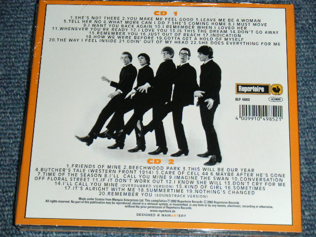 画像: THE ZOMBIES - THE SINGLES As & Bs / 2002 GERMAN Brand New SEALED 2CD 
