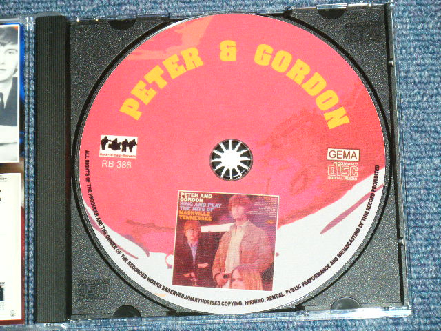 画像: PETER AND GORDON -SING AND PLAY THE HITS OF + HOT COLD & CUSTARD + Rare GORDON SOLO TRACKS /  GERMAN Brand New CD-R  Special Order Only Our Store