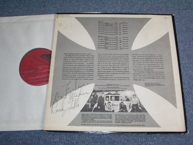 画像: THE BOBBY FULLER FOUR - KRLAKING OF THE WHEELS ( With AUTO GRAPHGED / SIGNED? / Ex++/MINT- )  / 1965  US ORIGINAL MONO  LP 