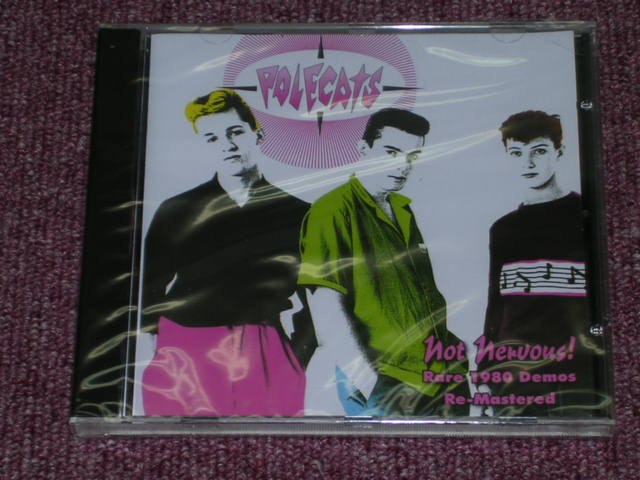 画像1: POLECATS - NOT NERVOUS! (PINK BACK SIDE ) RARE 1980 DEMOS RE-MASTERED / 2006 UK SEALED CD  