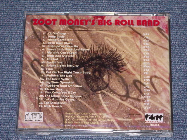 画像: ZOOT MONEY'S BIG ROLL BAND  -  ZOOT MONEY'S BIG ROLL BAND   / LIMITED REPRESS CD-R