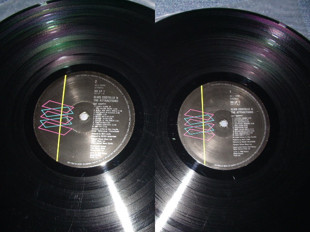 画像: ELVIS COSTELLO - GET HAPPY / 1980 UK ORIGINAL LP