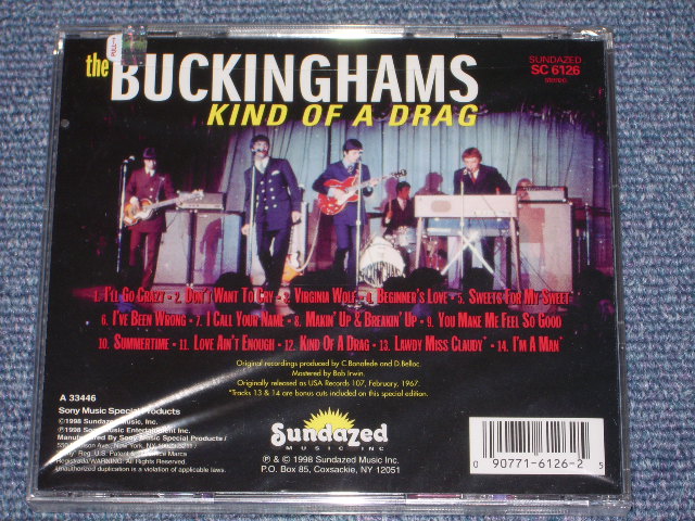 画像: THE BUCKINGHAMS - KIND OF A DARG    / 1998 US SEALED CD