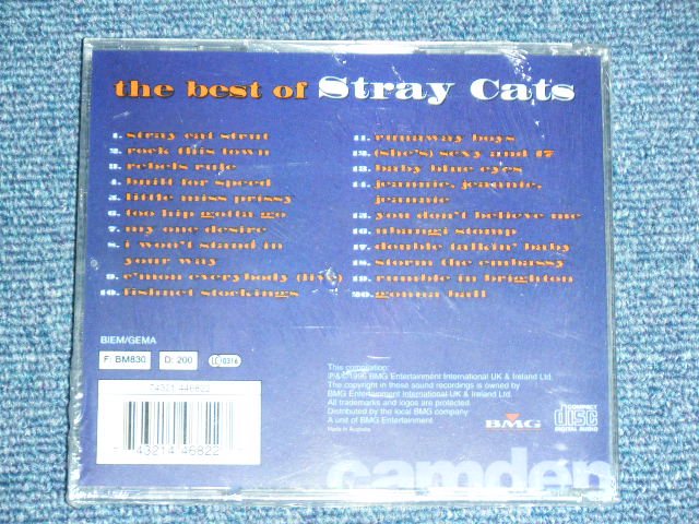 画像: STRAY CATS - THE BEST OF / 1996 UK ORIGINAL Brand New Sealed CD  