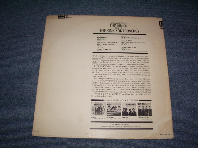画像: THE KINKS - THE KINKS KONTROVERSY / 1966 US ORIGINAL MONO LP 