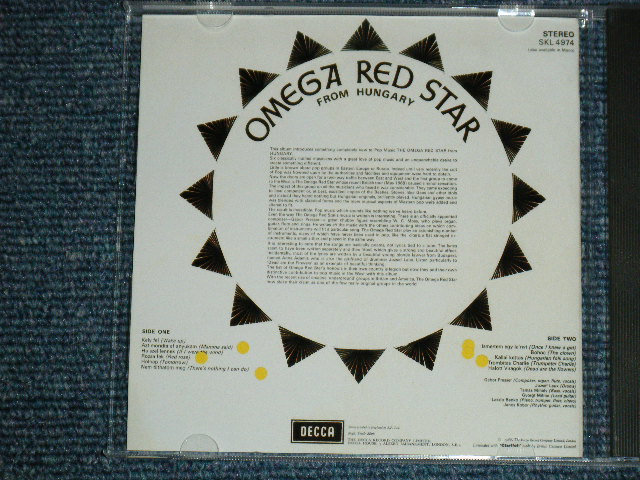 画像: OMEGA RED STAR - FROM HUNGARY  /  GERMAN Brand New CD-R  Special Order Only Our Store
