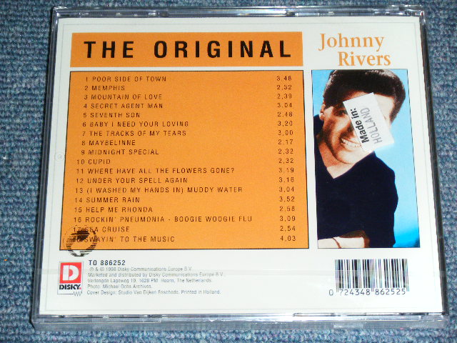 画像: JOHNNY RIVERS - THE ORIGINAL  ( ORIGINAL RECORDINGS)  / 1998 HOLLAND  ORIGINAL Brand New  SEALED CD