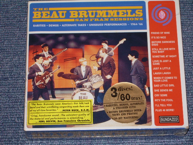 画像1: THE BEAU BRUMMELS - SAN FRAN SESSIONS  / 1995 US SEALED 3-CDs