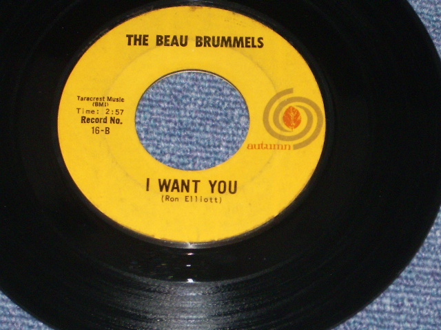 画像: THE BEAU BRUMMELS - YOU TELL ME WHY / 1965 US ORIGINAL 7"45 Single