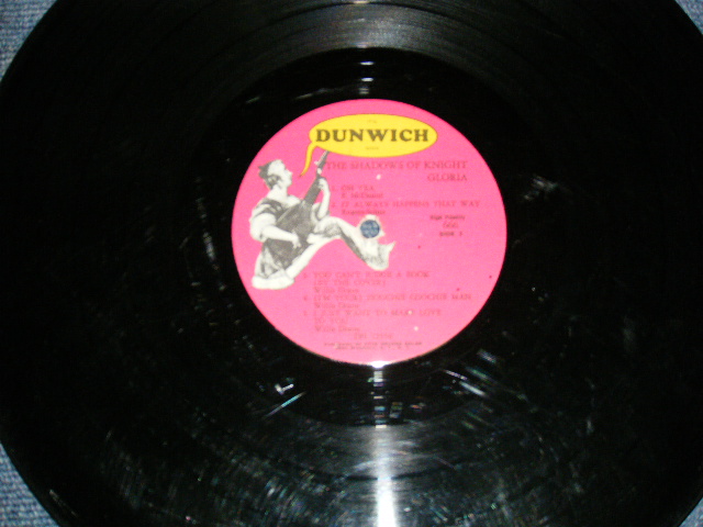 画像: THE SHADOWS OF KNIGHT - GLORIA ( VG+++/VG+++) / 1966  US ORIGINAL UN-SILHOUETTE Label MONO LP 