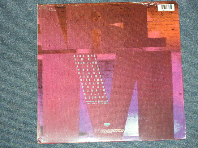 画像: PEARL JAM - TEN (Sealed) / 1991 US AMERICA ORIGINAL "BRAND NEW SEALED" LP