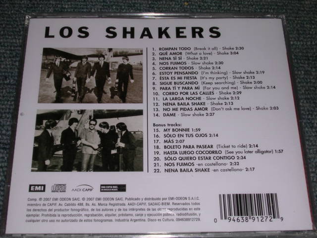 画像: LOS SHAKERS - LOS SHAKERS ( 1st ALBUM )  /2007 ARGENTINA Brande New SEALED  CD