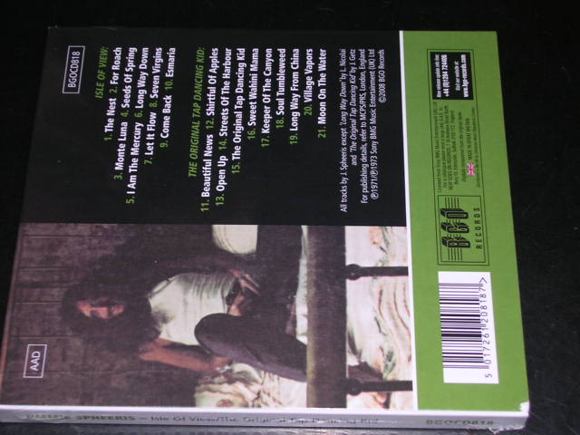 画像: JIMMIE SPHEERIS - ISLE OF VIEW + THE ORIGINAL TAP DANCING KID ( 2 in 1 )  / 2008 UK SEALED  CD