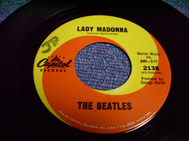 画像: BEATLES - LADY MADONNA/ US 7" SINGLE With PS+FLYER