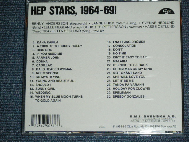 画像: HEP STARS - 1964-1969!  / 1992 SWEDEN  ORIGINAL BRAND NEW CD